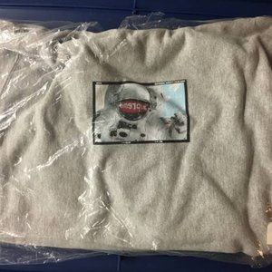 Supreme Astronaut Hoodie Grey Large SS15